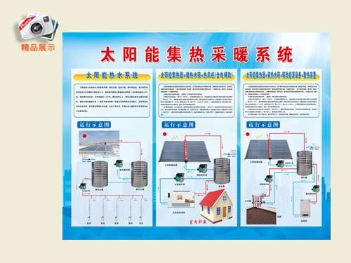 太阳能采暖运行图